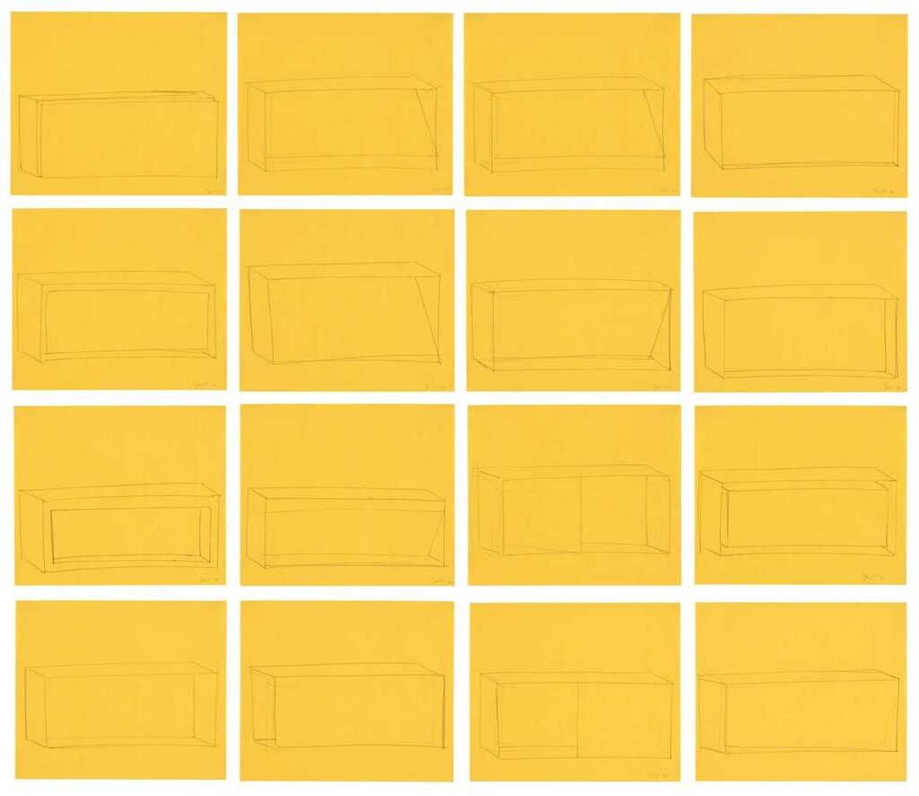 Donald Judd, Untitled (Suite of Drawings)