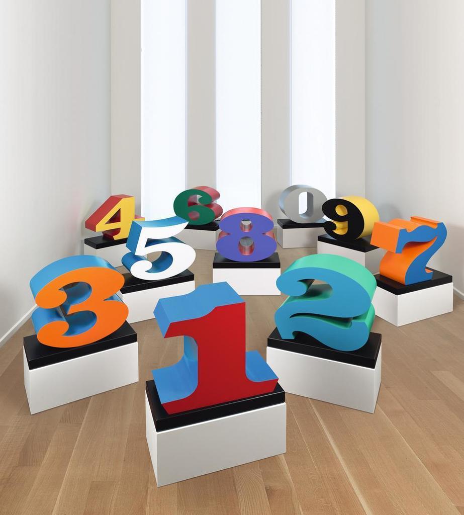 Robert Indiana, ONE THROUGH ZERO (THE TEN NUMBERS)