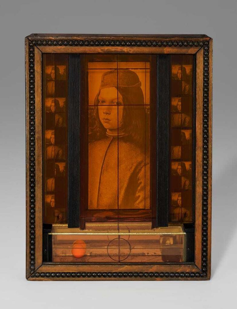 Joseph Cornell, Untitled (Medici series, Pinturicchio Boy)