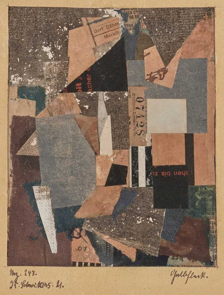 Kurt Schwitters, Mz. 247. Gelbfleck