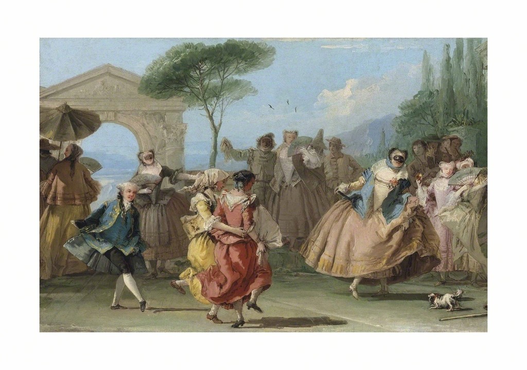 Giovanni Domenico Tiepolo, The Minuet