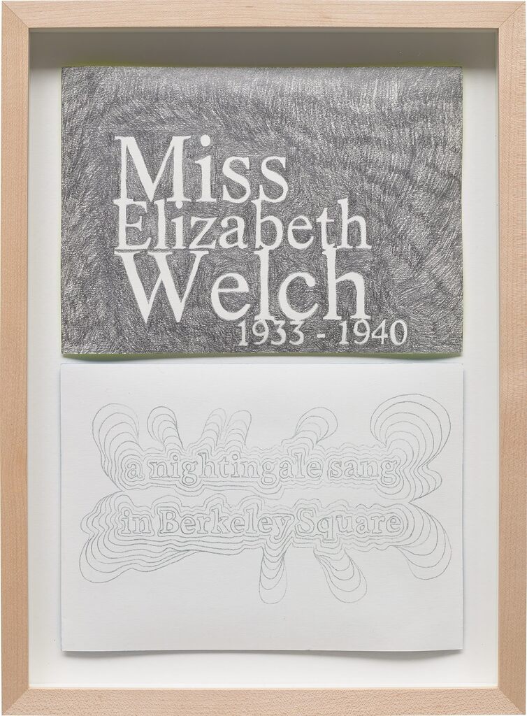 Miss Elizabeth Welch 1933-1940 / a nightingale sang in Berkeley Square