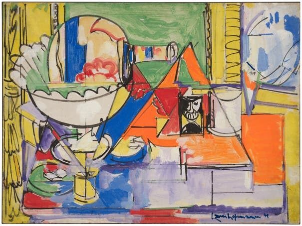 Hans Hofmann, White Fruitiere