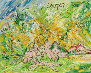 Figures in a Landscape, Freeport, Bahamas