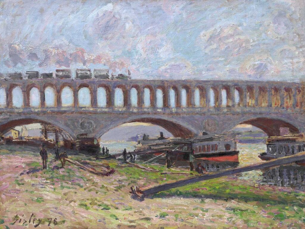 Alfred Sisley, Le viaduc d'Auteuil