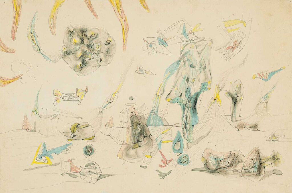 Roberto Matta, Untitled