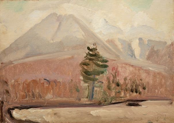 Marsden Hartley, Snow Capped Mountain