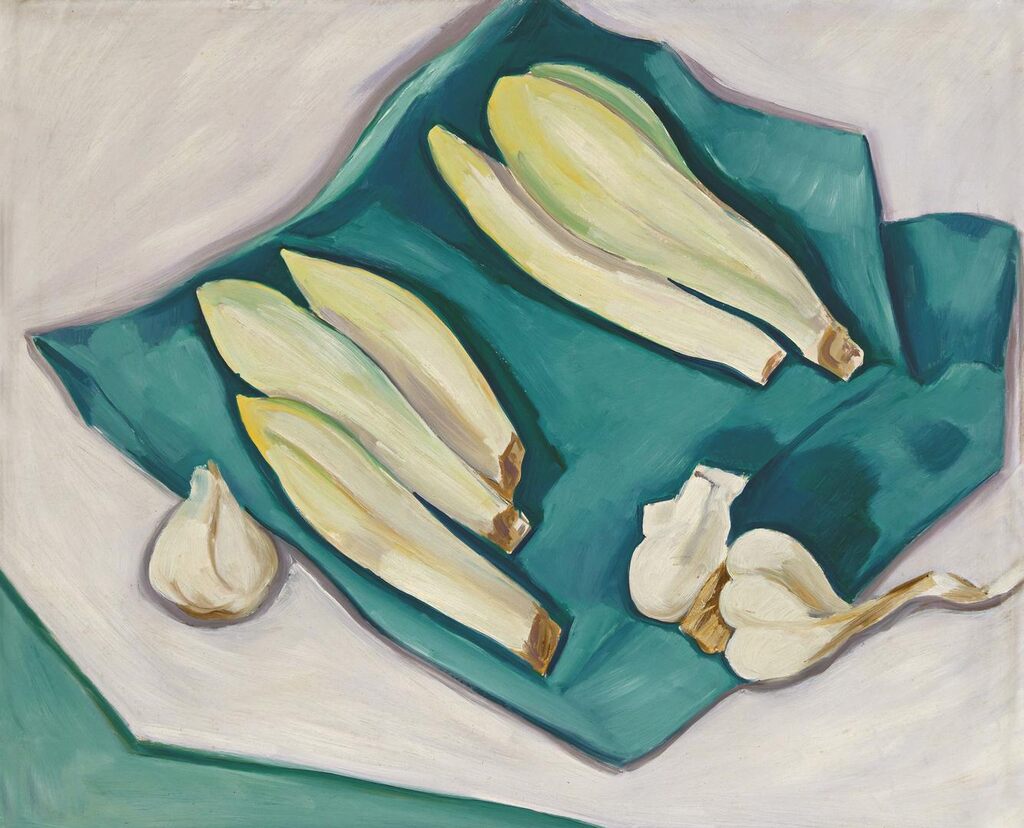 Marsden Hartley, Garlic and Endive