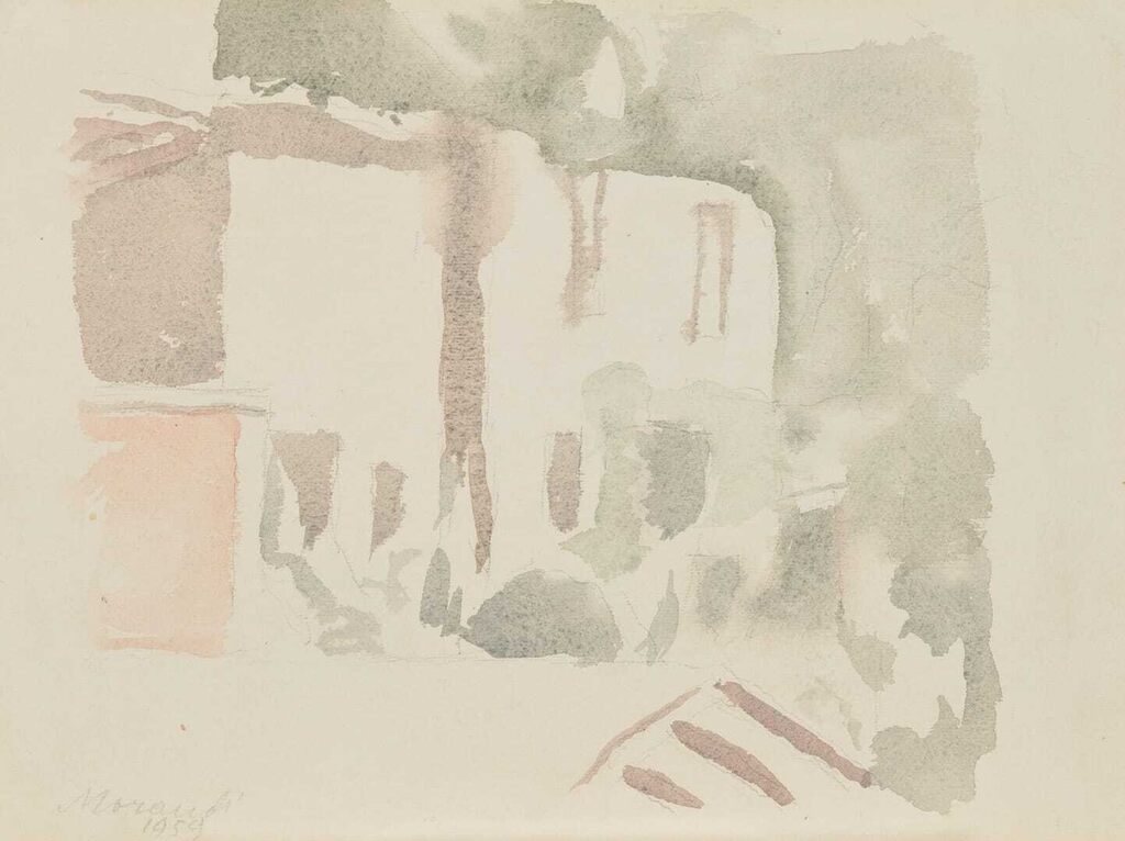 Giorgio Morandi, Paesaggio