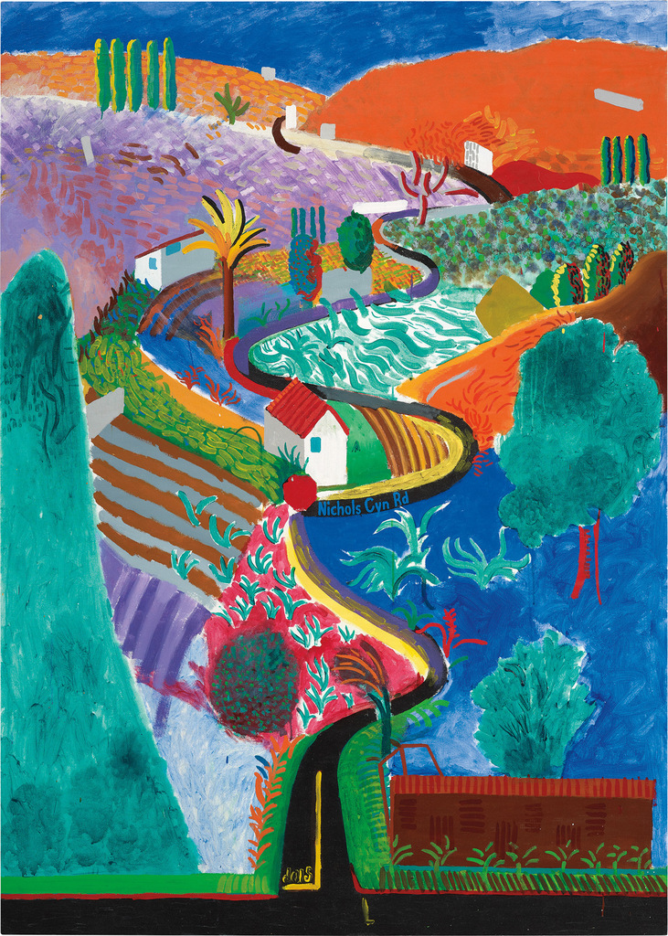 David Hockney, Nichols Canyon