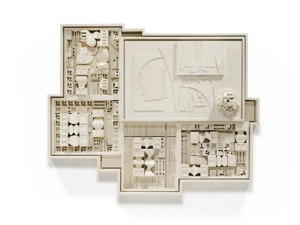 Louise Nevelson, Dawn's Landscape Zag XIII