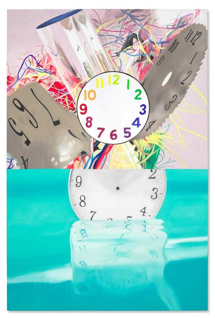 James Rosenquist, Memory Continues but the Clock Disappears