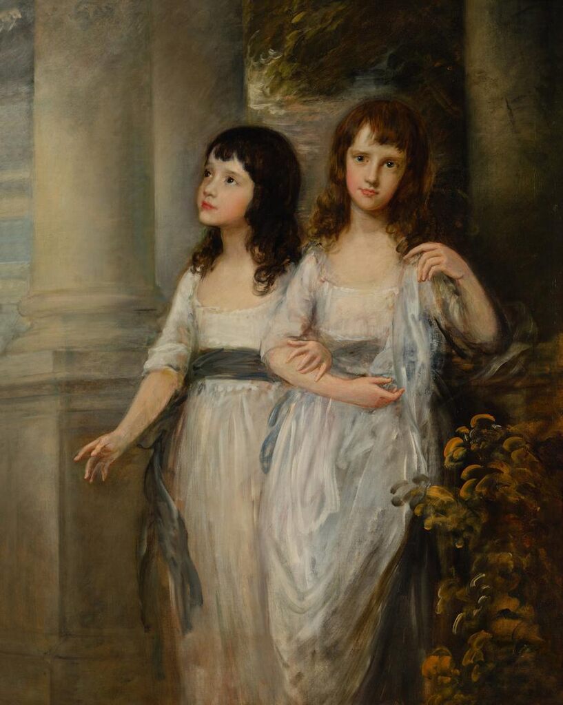 Portrait of Maria Catherine (b. 1779) and Amelia Goddard (1781–1866)