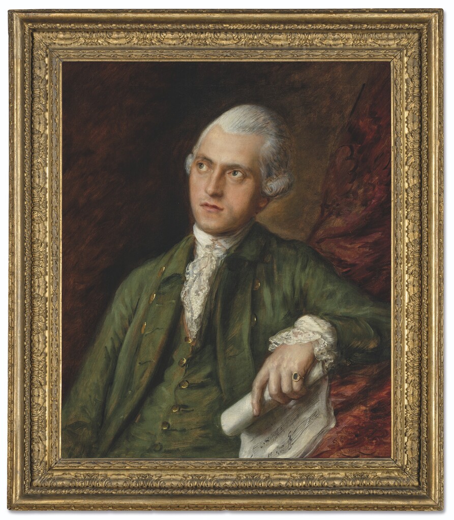 Portrait of a musician, probably Antonín Kammel