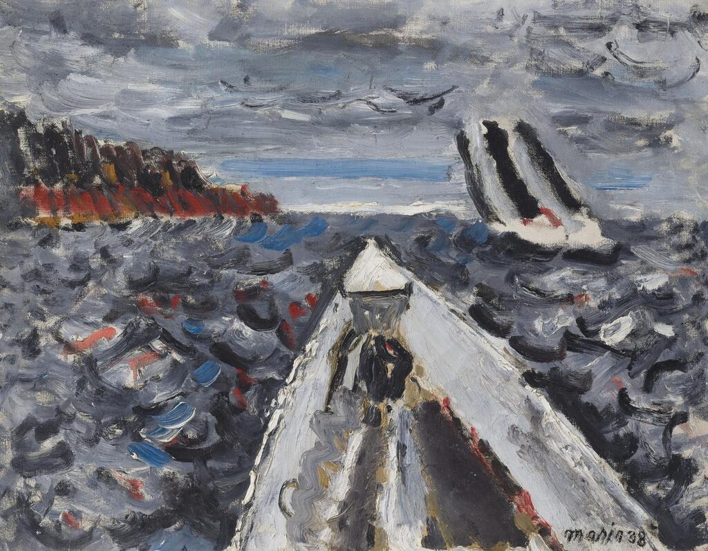 John Marin, Lobster Boat, Cape Split, Maine
