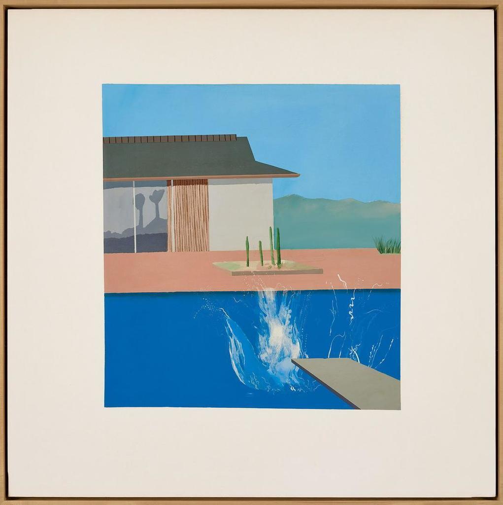 David Hockney, THE SPLASH