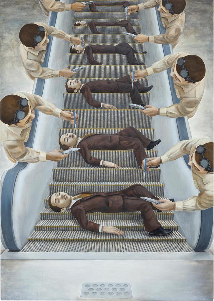 Tetsuya Ishida, The Men On A Belt Conveyor