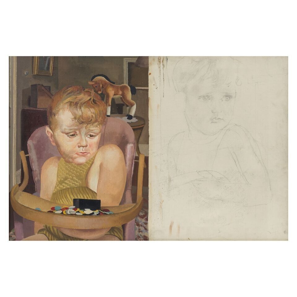 Baby in a Highchair