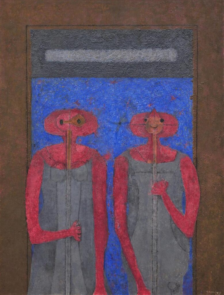 Rufino Tamayo, Pareja en la puerta