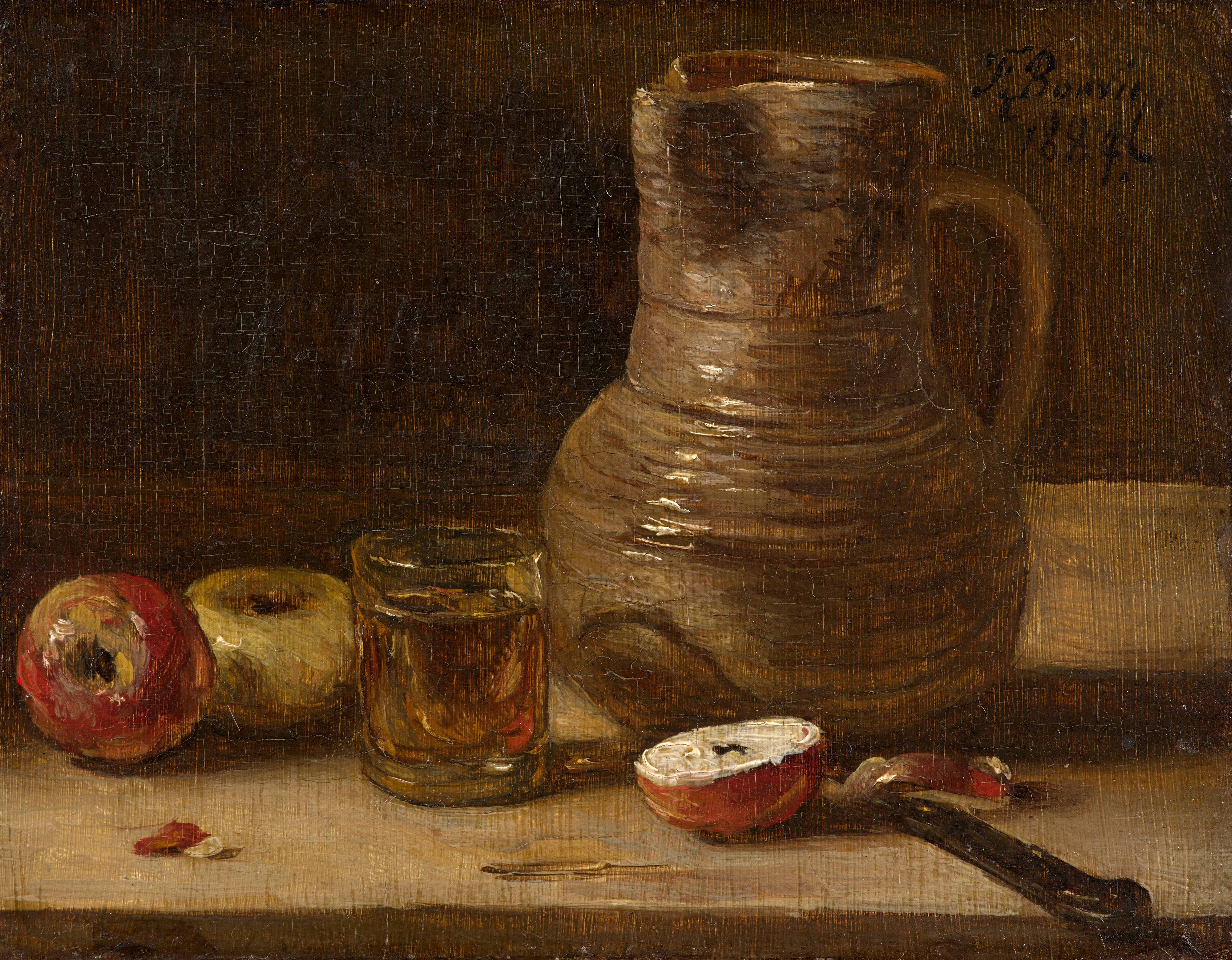 Composition au pichet et aux pommes