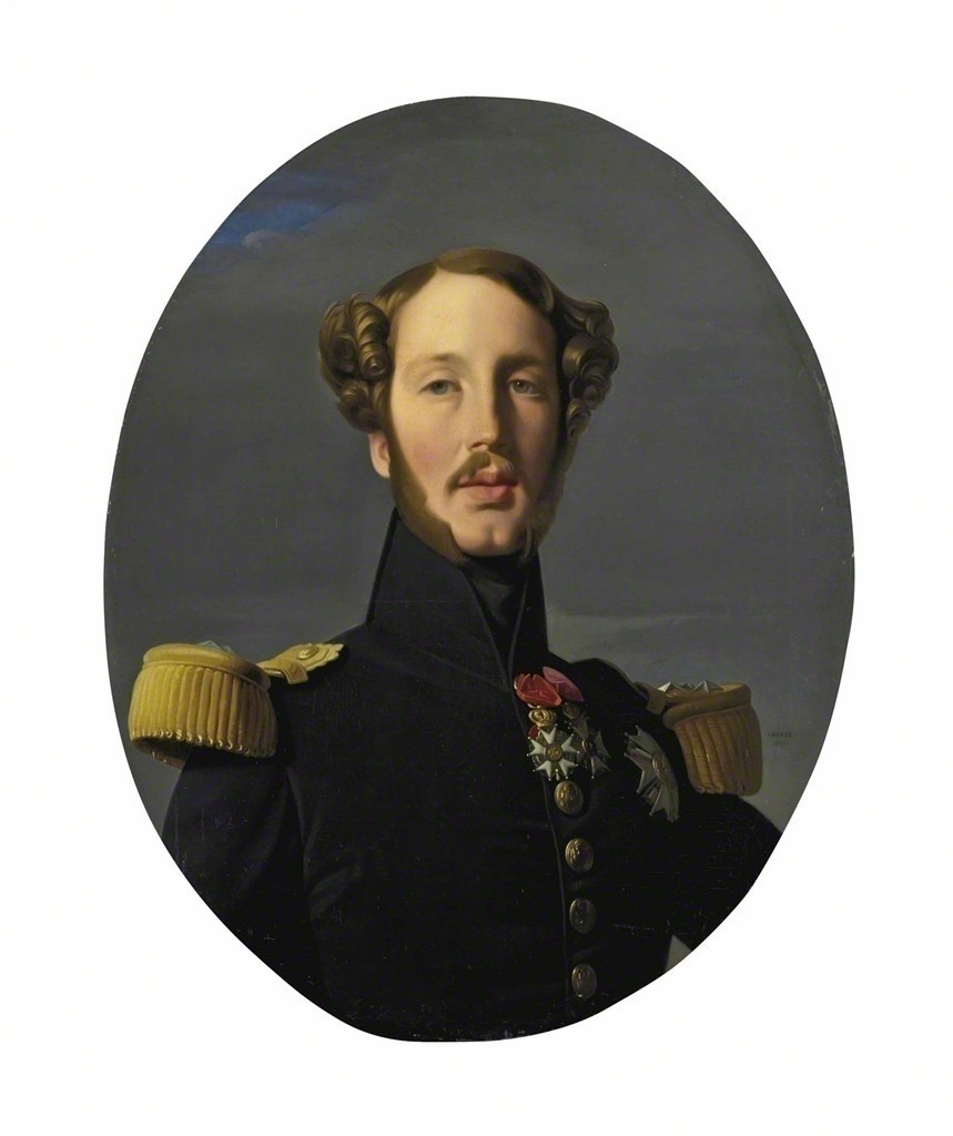 Jean-Auguste Dominique Ingres, Portrait of Ferdinand-Philippe-Louis-Charles-Henri of Bourbon Orleans, Duke of Orleans