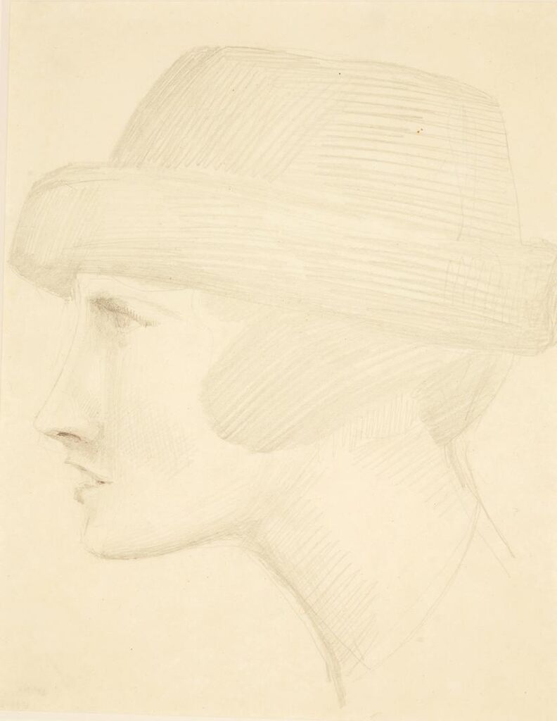 Woman in Profile (Ideal Head)