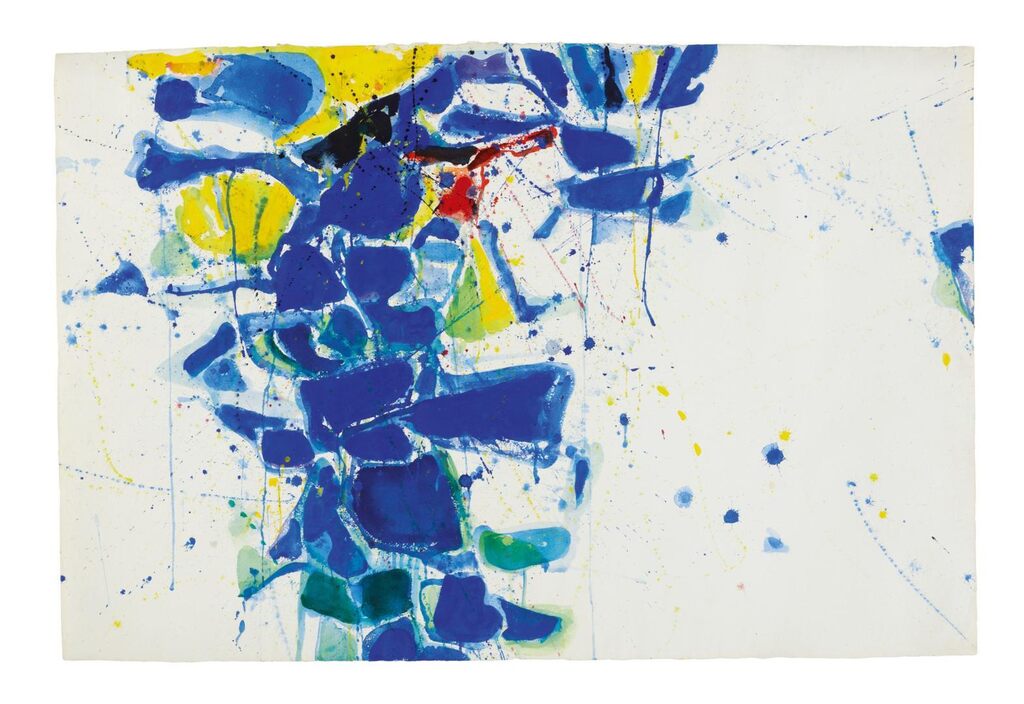 Sam Francis, Middle Blue