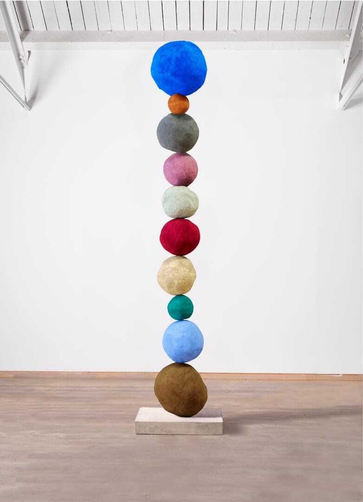 Annie Morris, Stack 10, Ultramarine Blue