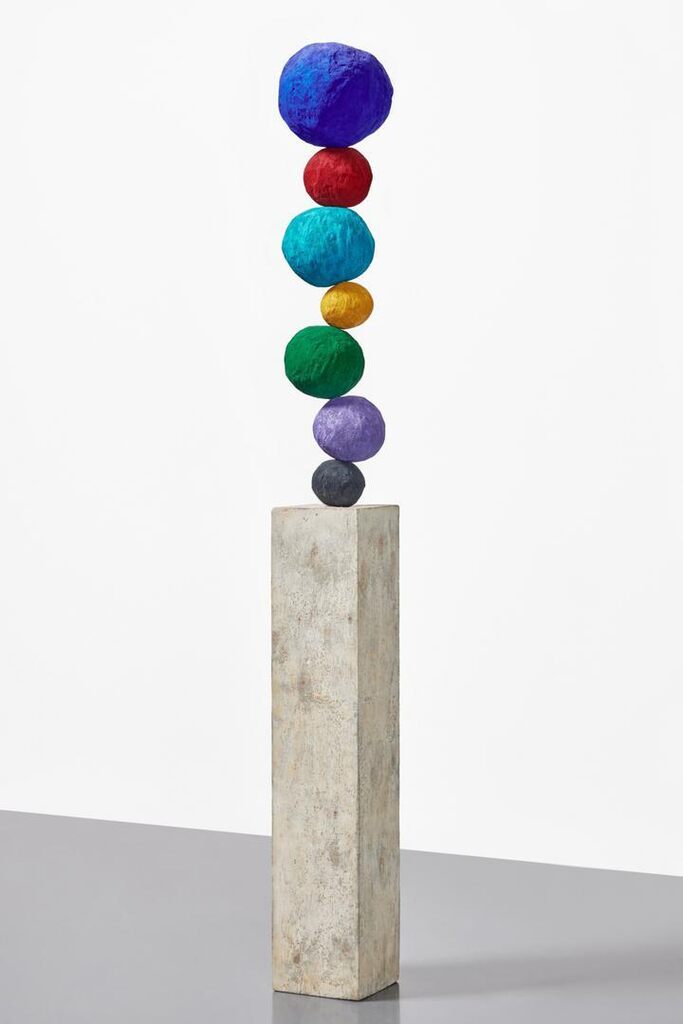 Annie Morris, Stack 7, Studio Ultramarine Blue