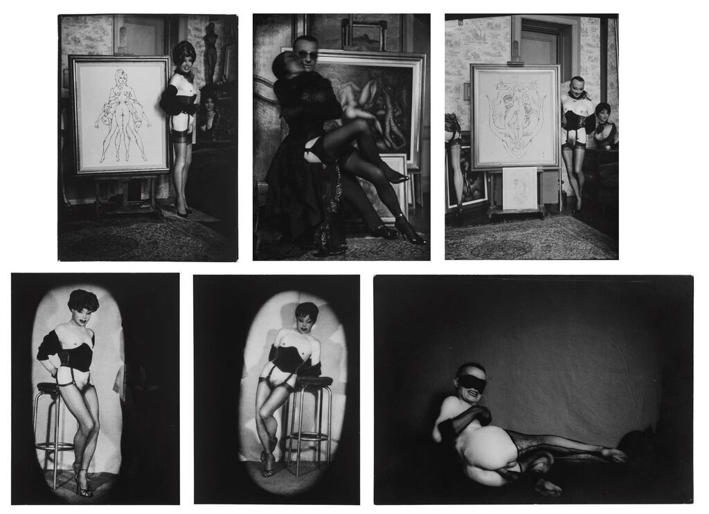 A Group of Six Self-Portraits