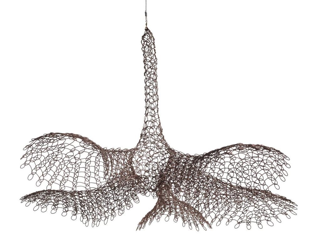 Untitled (S.2005, Hanging Open Five-Petaled Form)