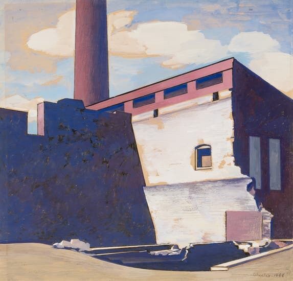 Charles Sheeler, Old Abandoned Mill