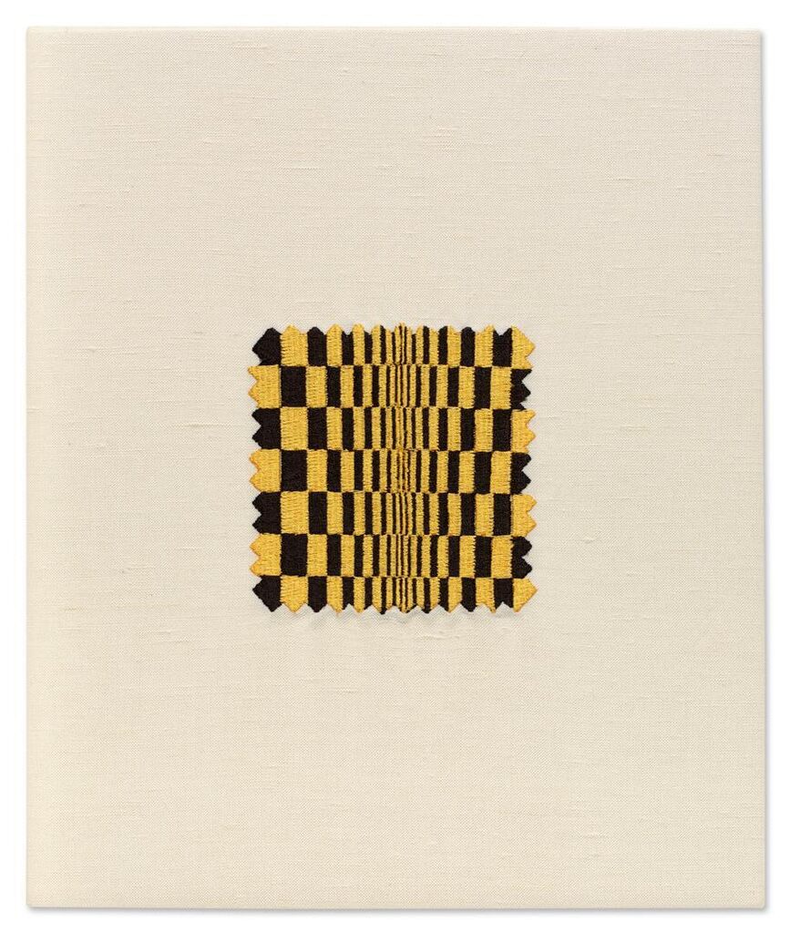 Elaine Reichek, Swatch, Riley