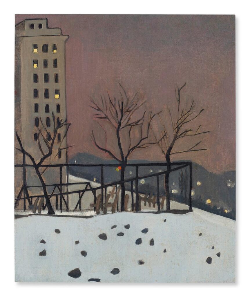 Alice Neel, Snow Scene