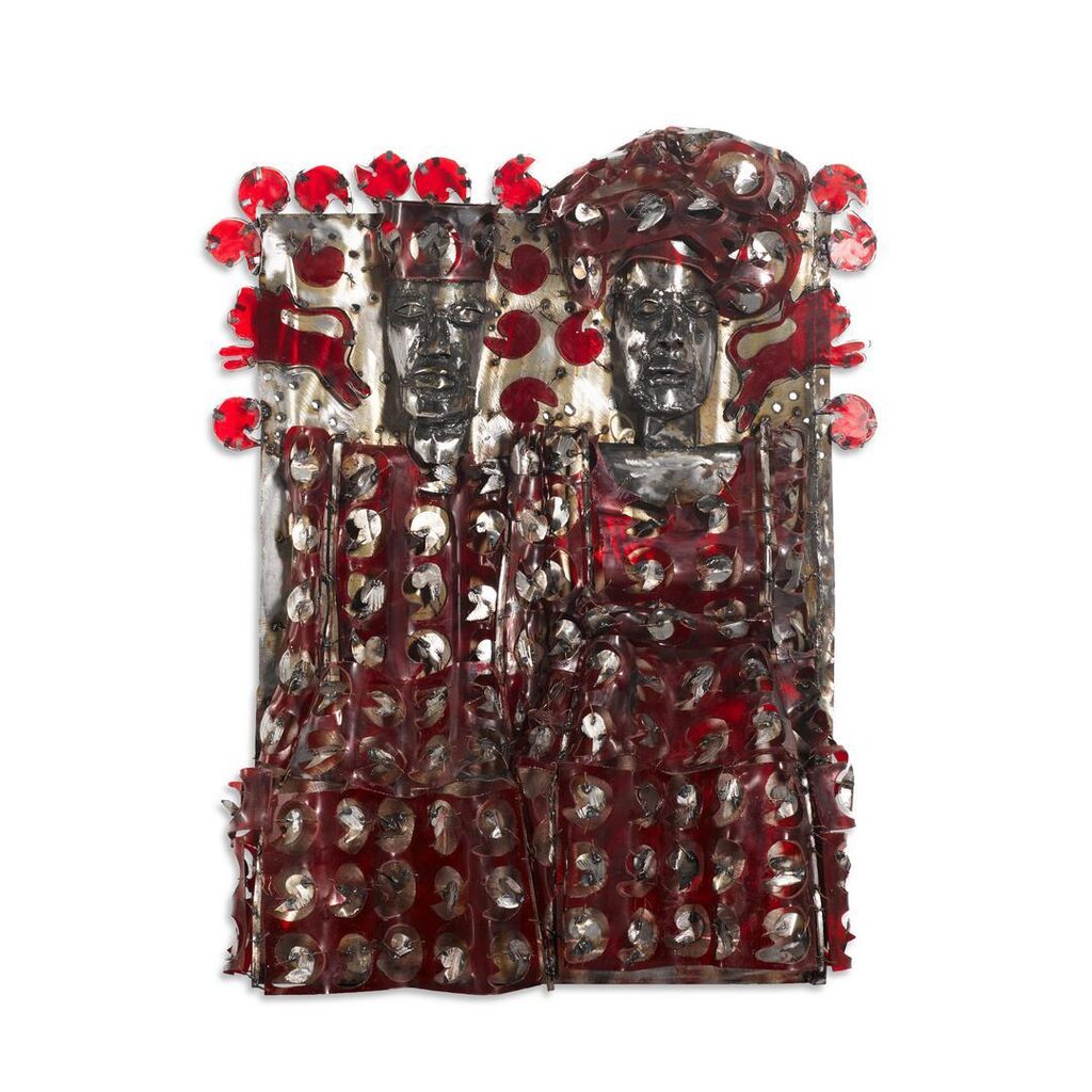 Paisley King and Queen (Red)