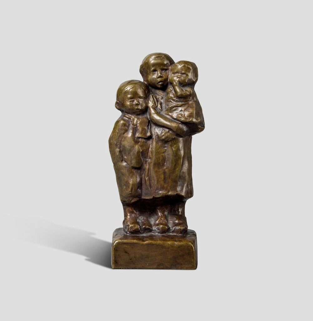 Käthe Kollwitz, Kindergruppe (Geshwister) (Group of Children (Siblings))