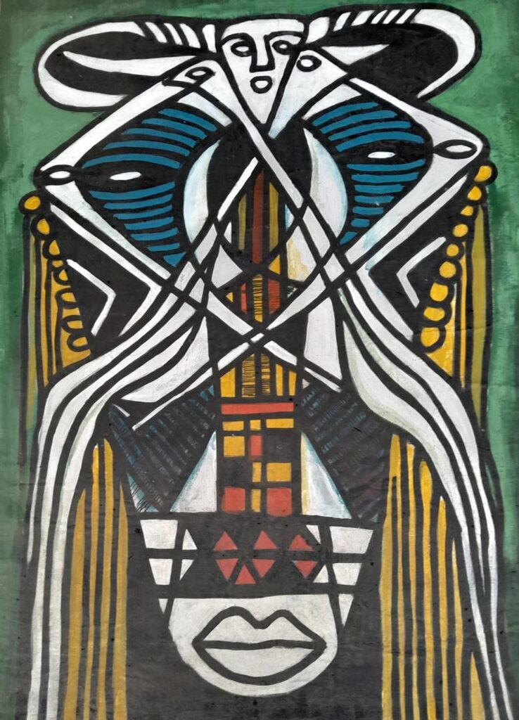 Four Bird Mask I