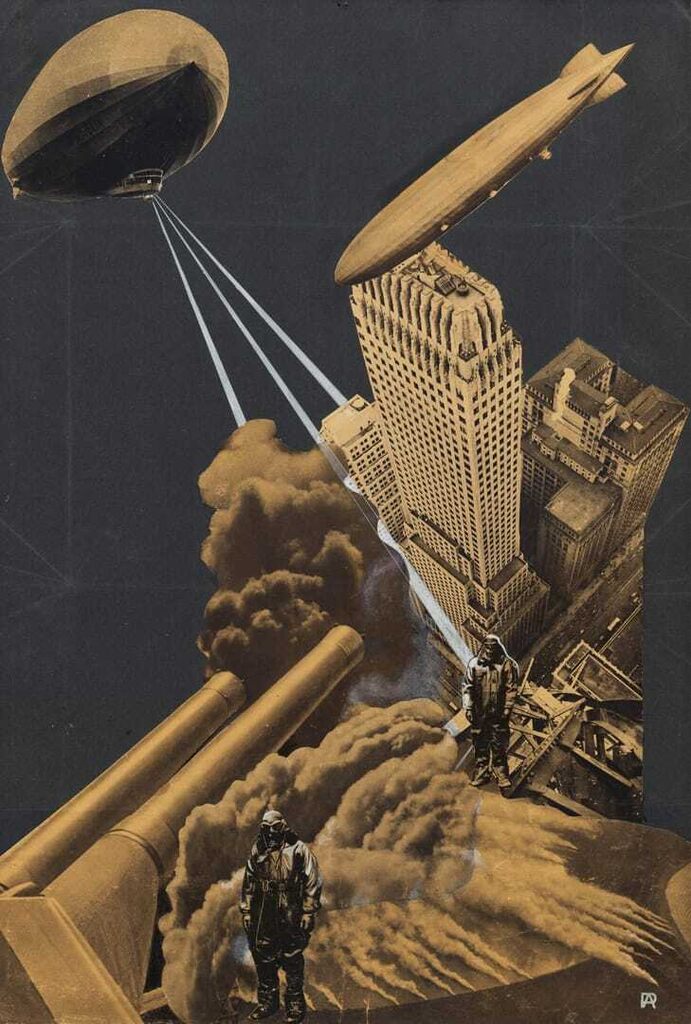 Alexander Rodchenko, Maquette for ‘War of the Future’