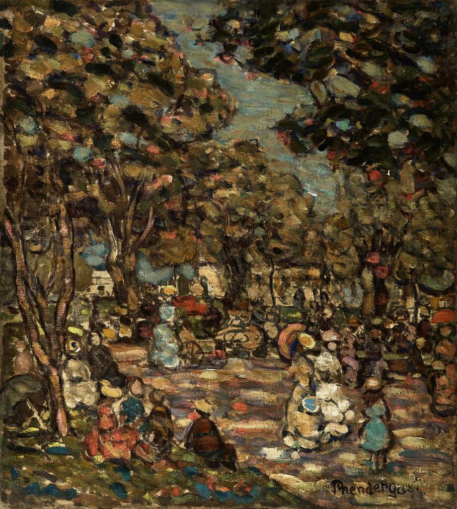 Maurice Prendergast, Central Park (Summer in Central Park)