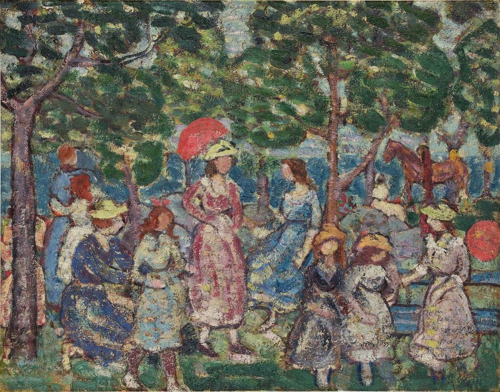 Maurice Prendergast, Under the Trees (Number 2)