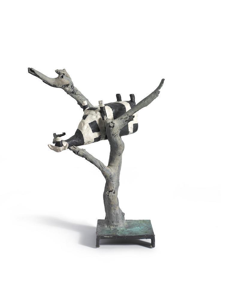 Cow up a Tree