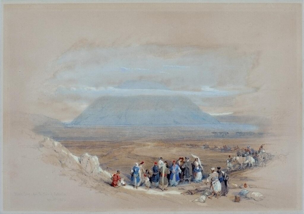 Mount Tabor from the Plain of Esdraelon