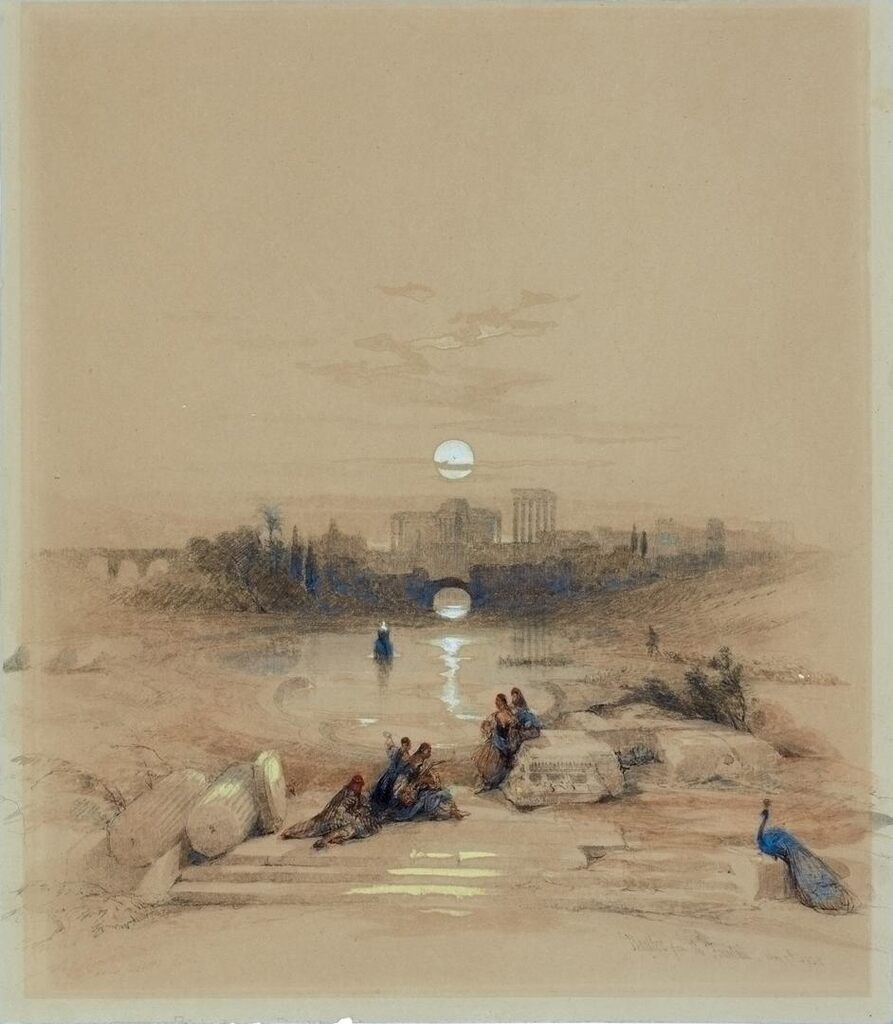 Baalbec from the Fountain