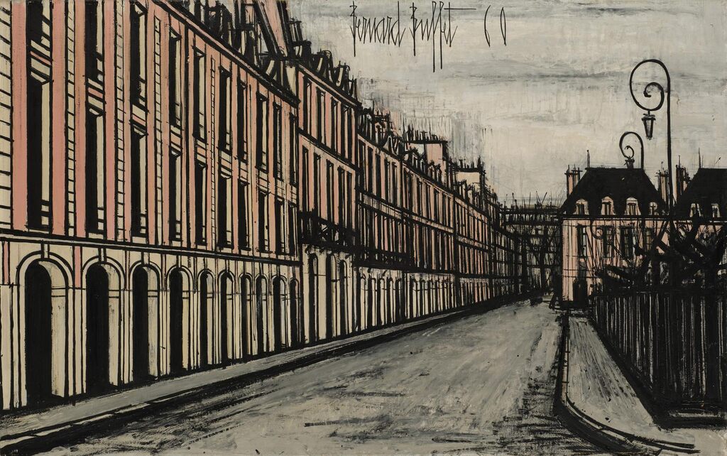 Bernard Buffet, La Place des Vosges
