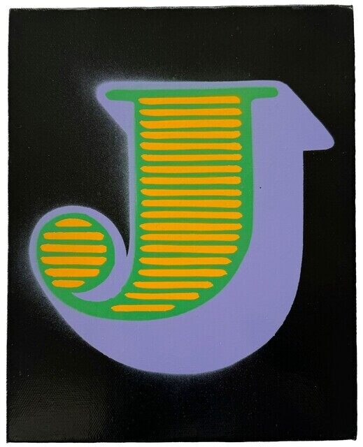 Letter J (Shutter Font)