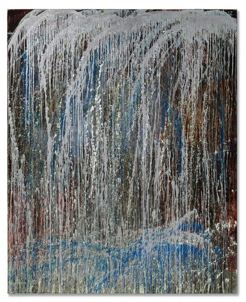 Pat Steir, Secret Night Waterfall