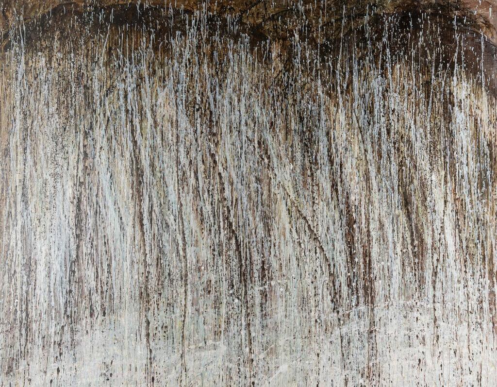 Pat Steir, From Dark to Light (Waterfall Series)