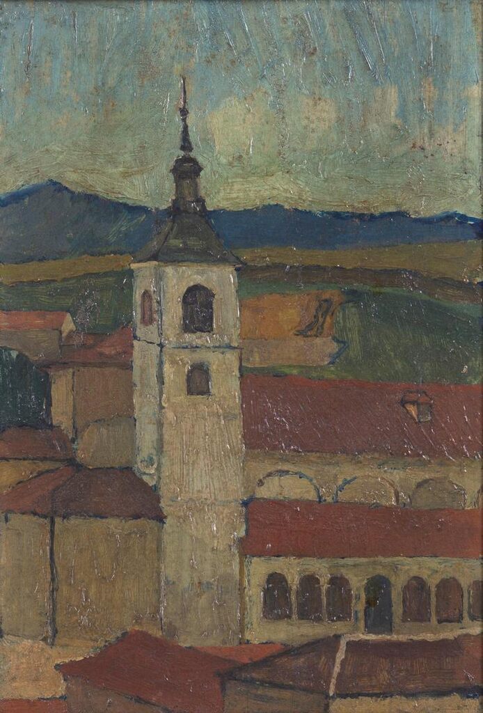 Landscape with Tower