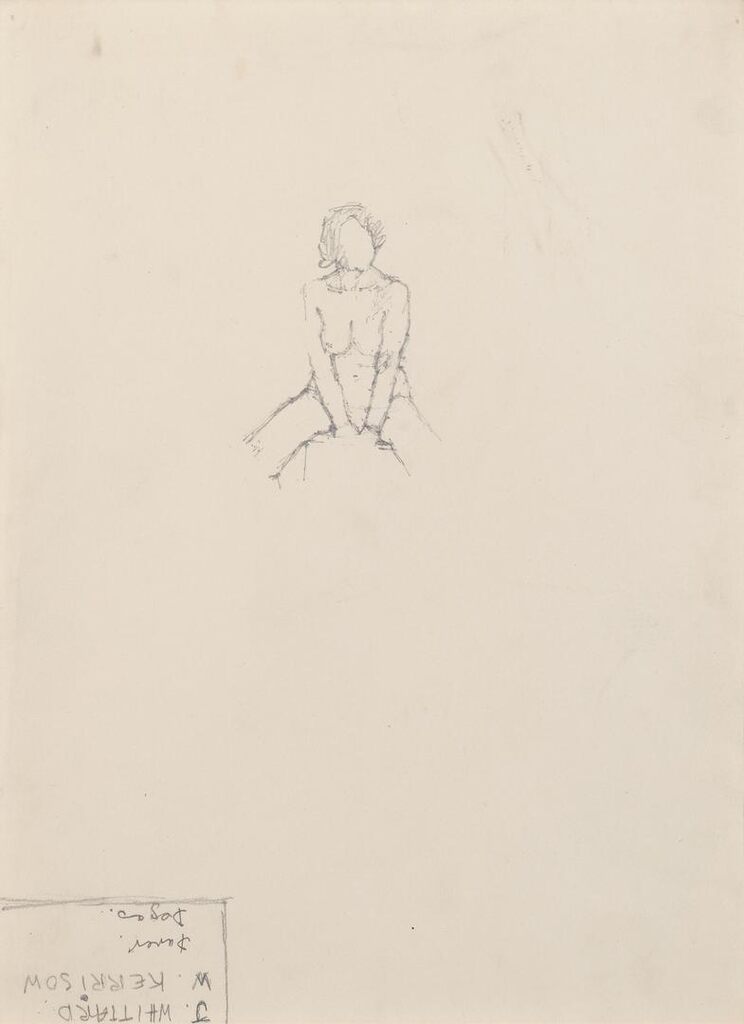 Nude Seated on a Stool