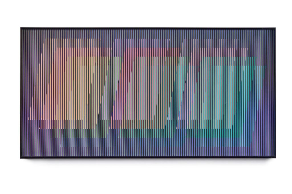 Carlos Cruz-Diez, Cromointerferencia espacial 34